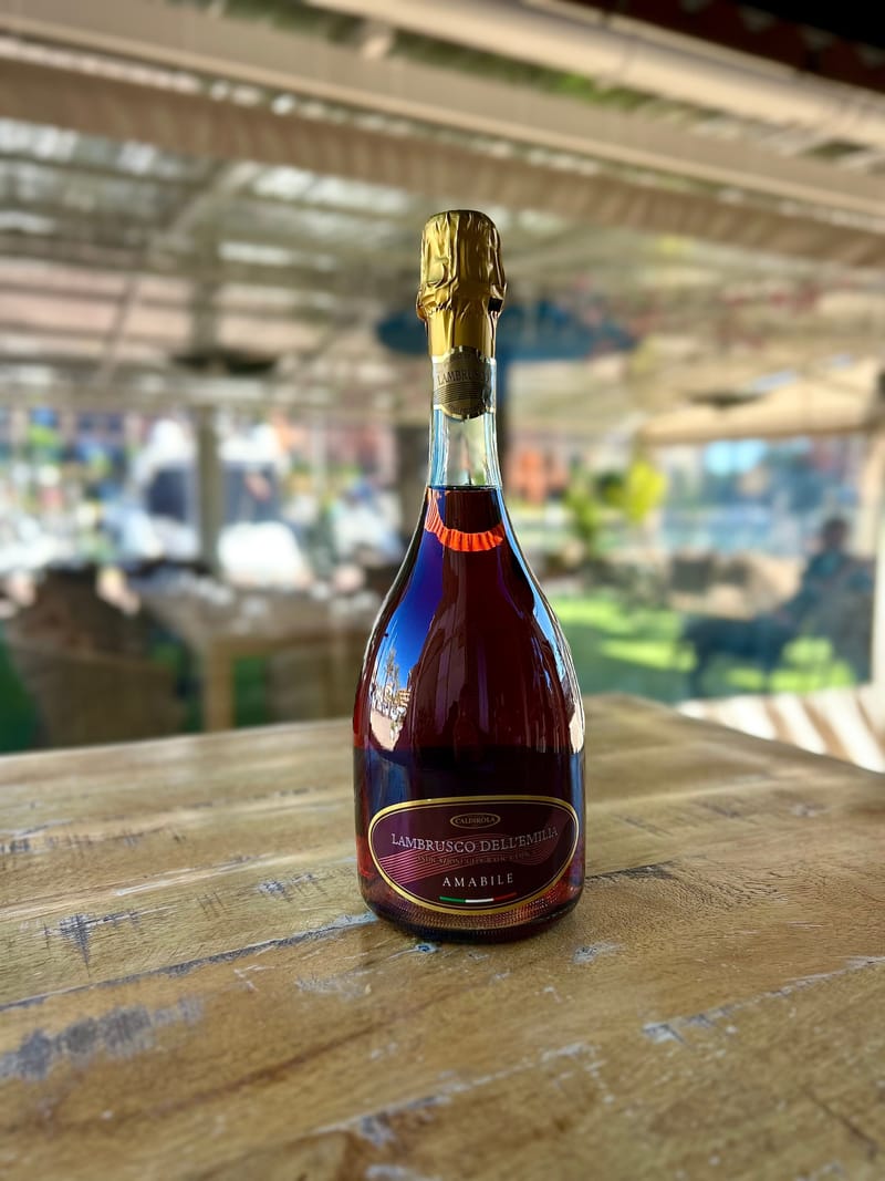 Lambrusco rosado Emilia IGT
