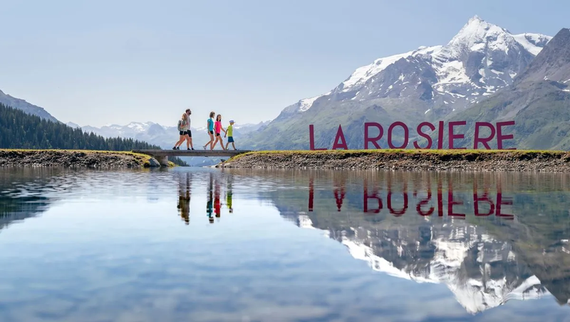 La Rosière en été