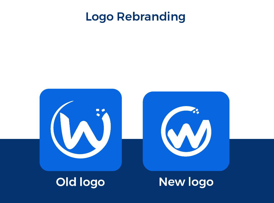 Webixon logo rebranding