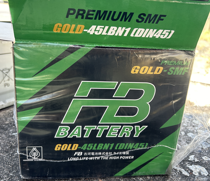 แบตเตอรี่ Toyota NEW CHR Hybrid  1.8 FB Battery Premium Gold SMF DIN 45