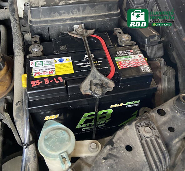 รถยนต์แบตหมด เชฟโรเลต ออฟต้า CHEVROLET OPTRA FB Gold 65LN2 L DIN65 R SMF