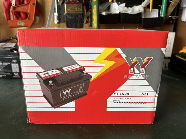 YY เบตเตอรี่ MF LN3 12V 75แอมป์