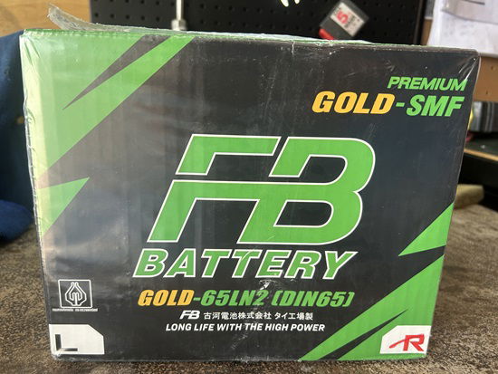 แบตเตอรี่ FB Gold 65LN2R 65แอมป์