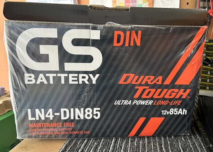 GS Battery LN4 DIN85 MF 85แอมป์