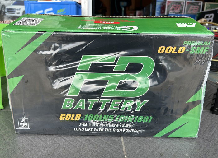 FB แบตเตอรี่ Premium Gold ขั้วจม 85LN4-SMF 85แอมป์