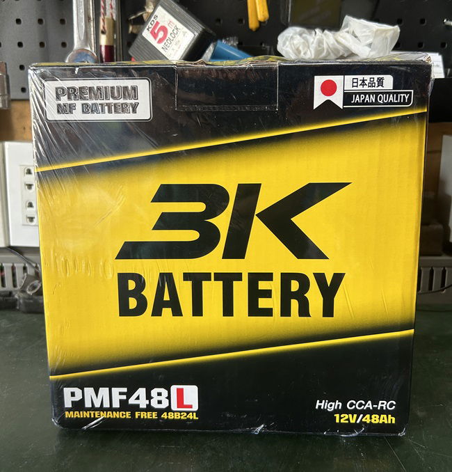 แบตเตอรี่รถเก๋ง 3K PMF-48L 48 แอมป์