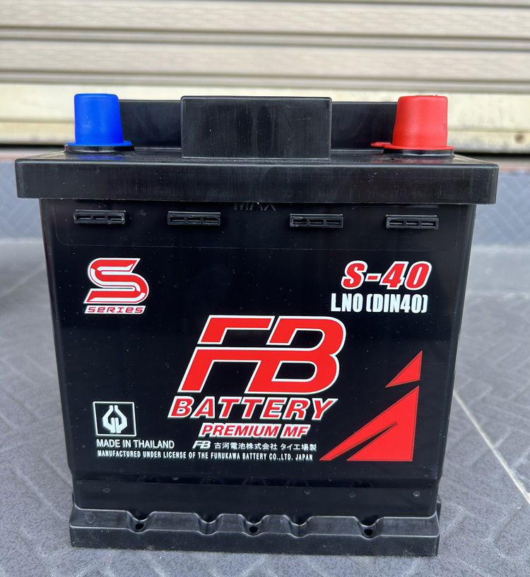 แบตเตอรี่ S-40 LN0 (DIN40-MF) ขั้ว L