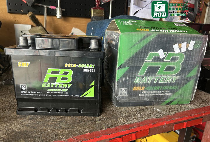 แบตเตอรี่ 12V ORA Good Cat FB SMF 45LBN1 FB Gold 45แอมป์