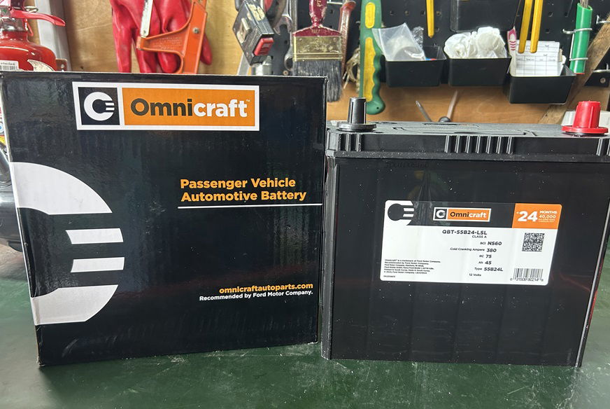  แบตเตอรี่ Omnicraft 55B24L 45Ah