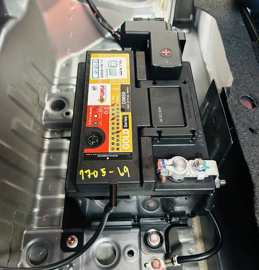 แบตเตอรี่รถไฟฟ้า BYD Dolphin เคหะแหลมฉบัง แบตเตอรี่ PUMA LBN1-DIN50