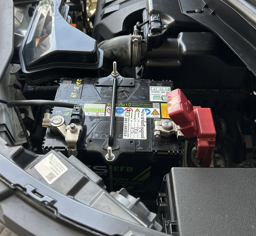 GS Q85 แบตเตอรี่แนะนำสำหรับ Mitsubishi Xpander Cross 2023 