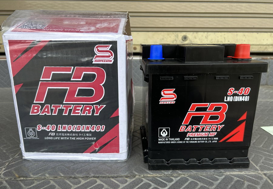 เปลี่ยนแบตเตอรี่ FB S-40 LN0 AION UT