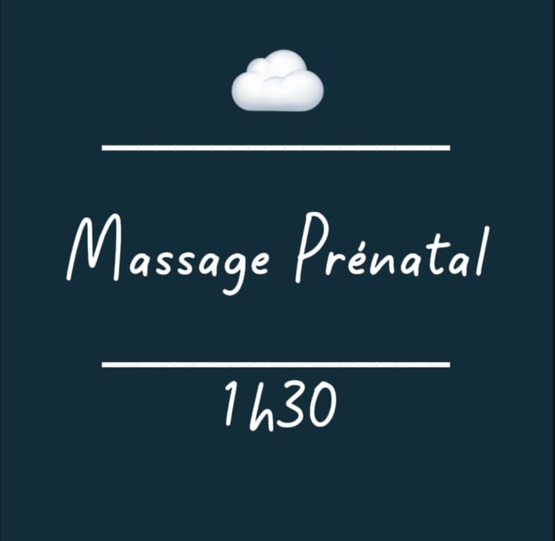 ☁️ Massage Prénatal 1h30