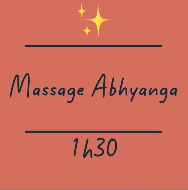 ✨Massage Abhyanga 1h30