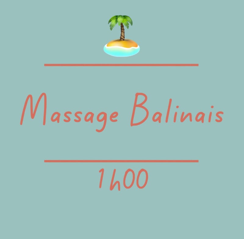 🏝️ Massage Balinais 1h00 - Voyage sensoriel