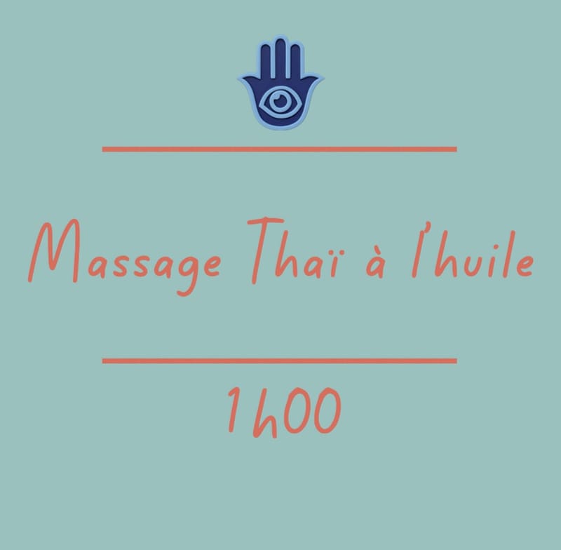 🪬 Massage Thaï à l'huile 1h00 - La récupération musculaire