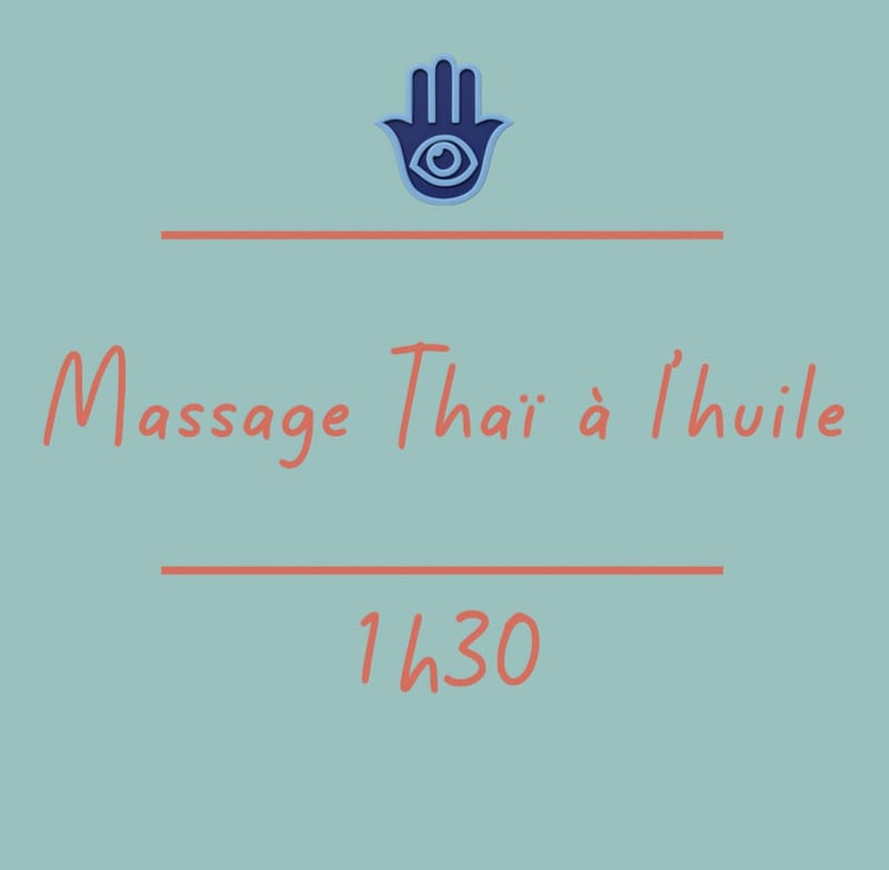 🪬 Massage Thaï à l'huile 1h30