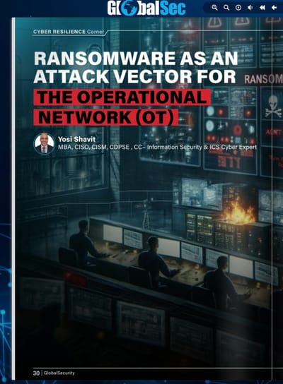 Ransomeware as an attack Vector for the Operational Network  (OT)
