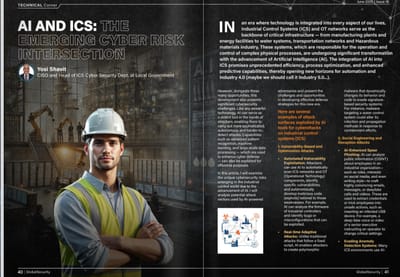 What is the connection between the rapid development of AI and the cyber risks arising from industrial control systems and OT networks?