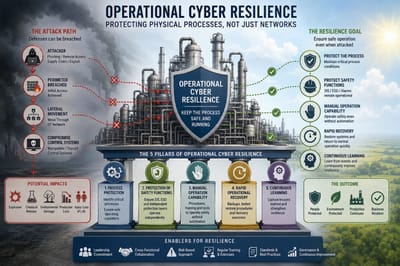Why Industrial Cybersecurity Must Shift from Protecting Networks to Protecting Physical Processes