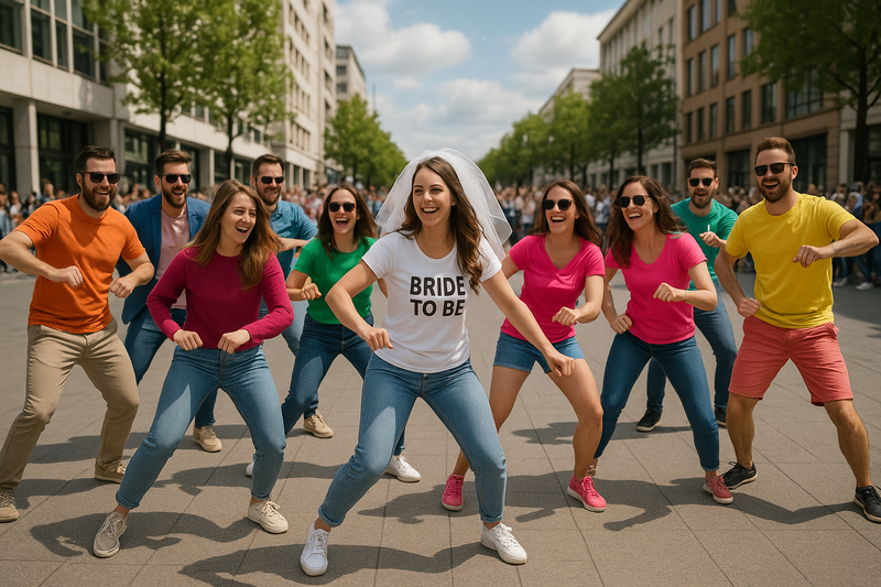 FlashMob pour un EVJF/EVG