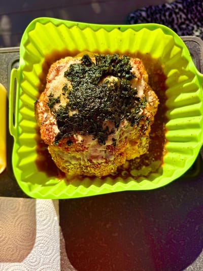 Überbackener Karfiol