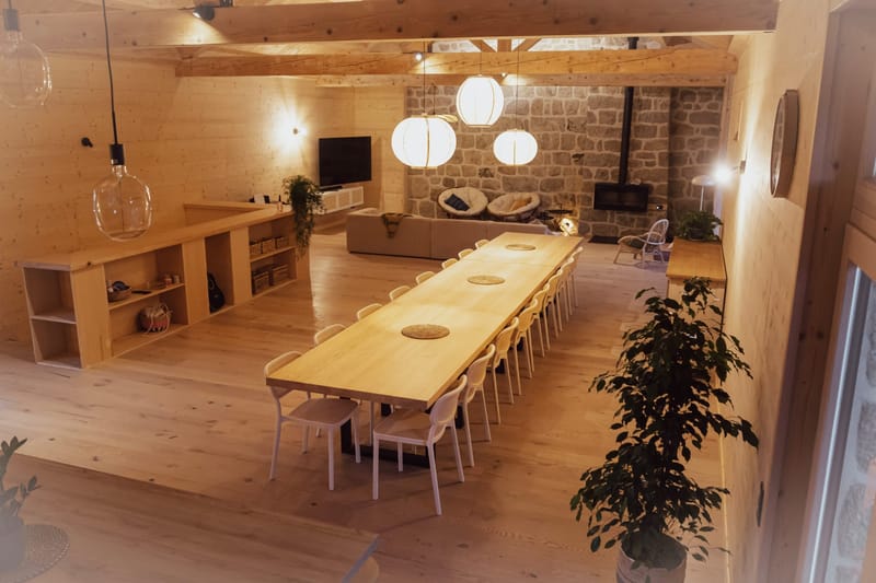 Espaces de vie spacieux