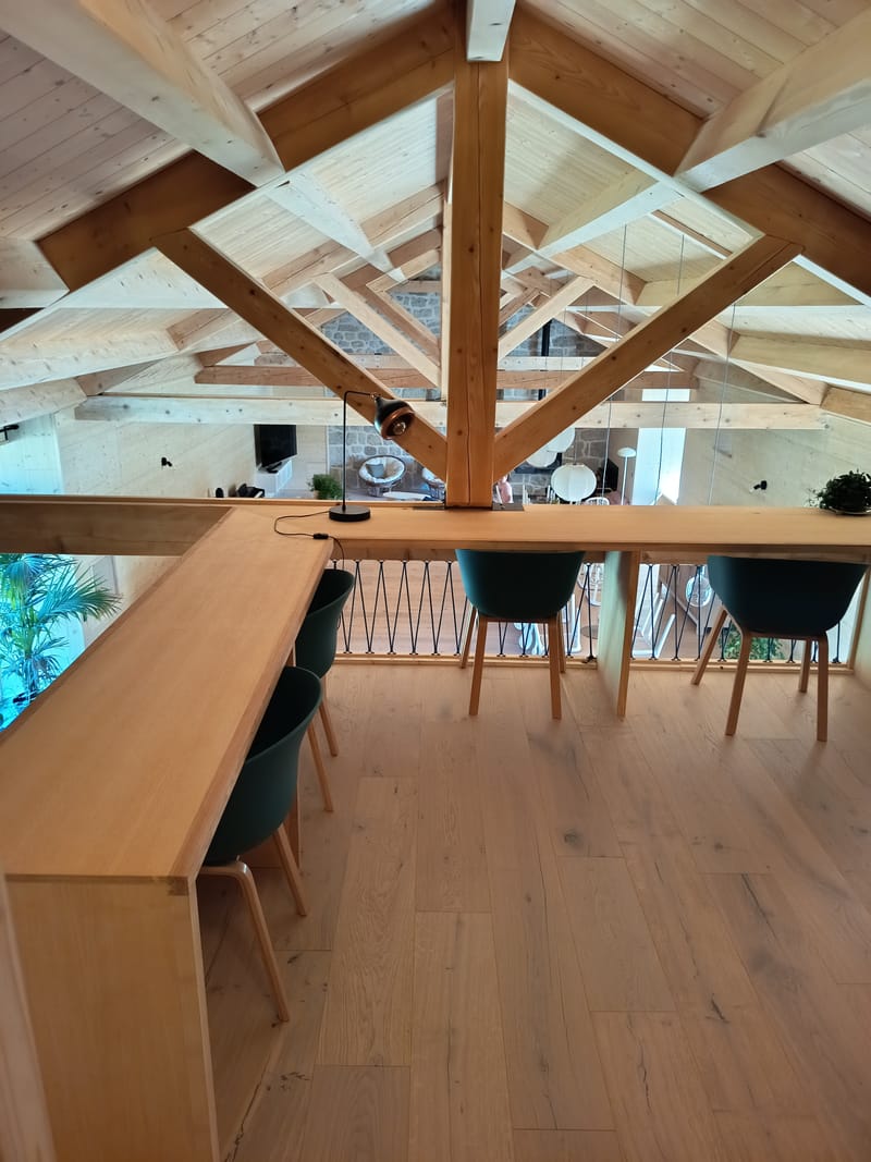 Espaces de vie spacieux