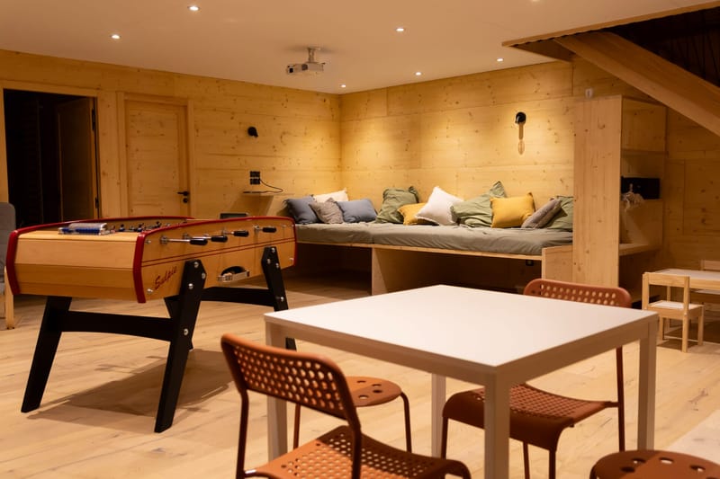 Espaces de vie spacieux