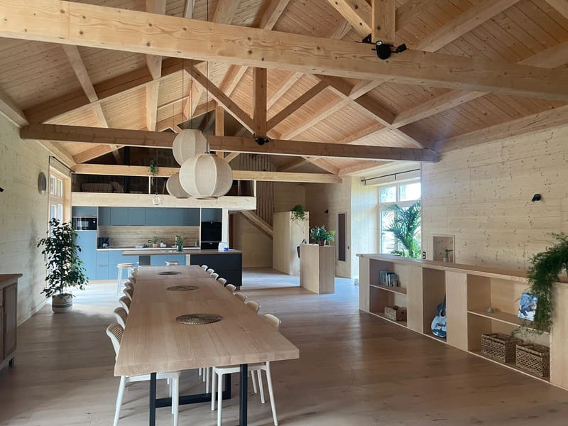 Espaces de vie spacieux