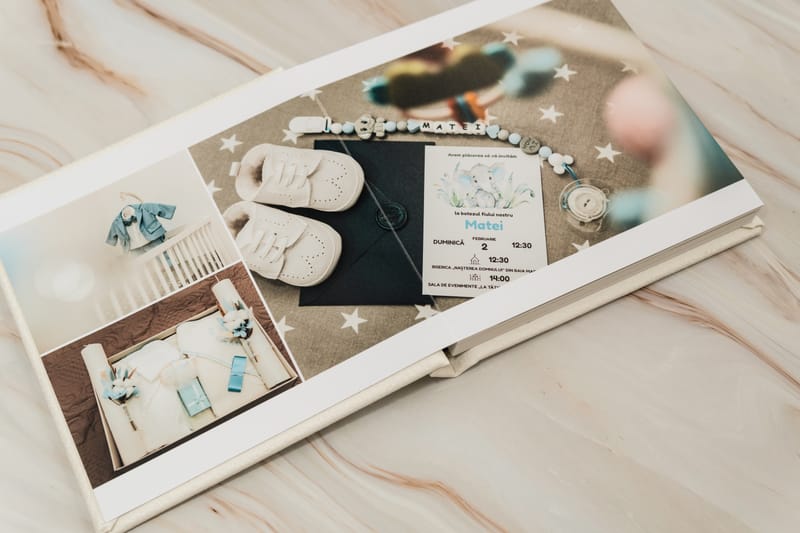 Albume și printuri realizate cu atenție la detalii, calitate și design, pentru amintiri care dăinuiesc.