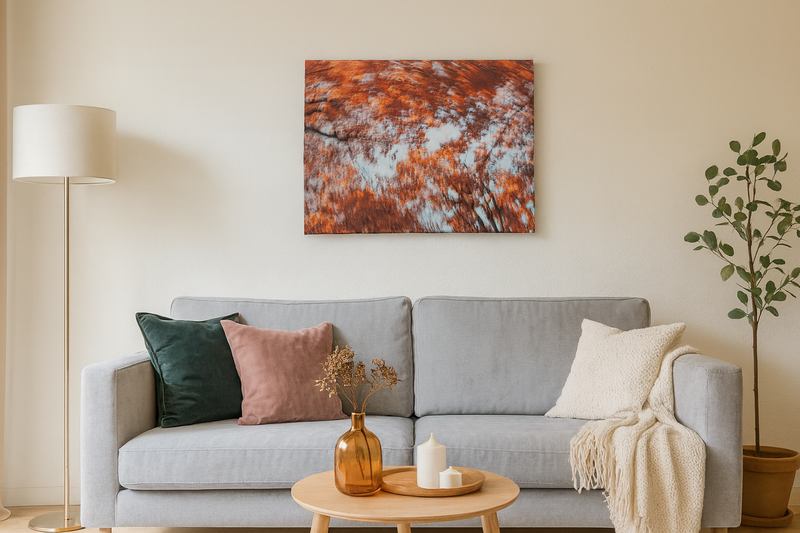 Arta noastră ajunge la tine acasa! Tablouri pe canvas create din fotografiile noastre originale.