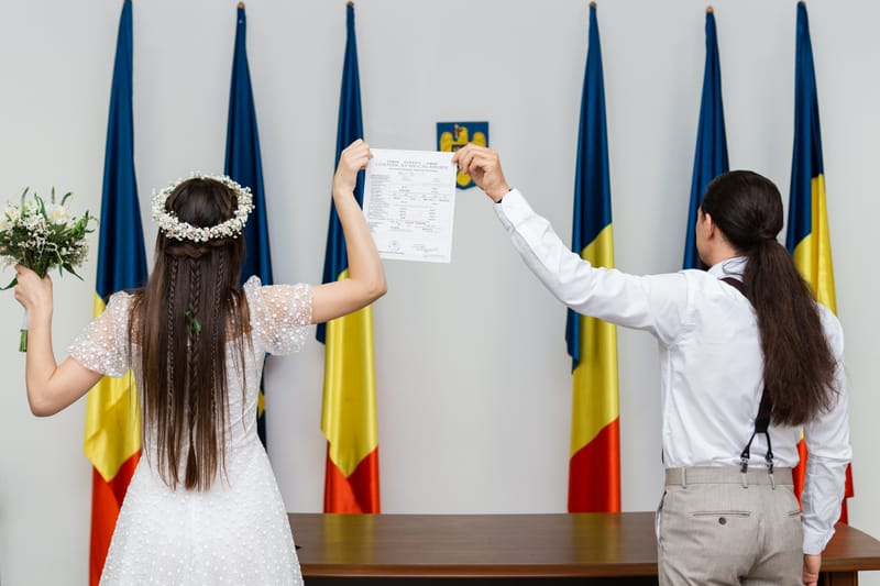 Momente sincere și emoționante care marchează începutul unei vieți împreună.