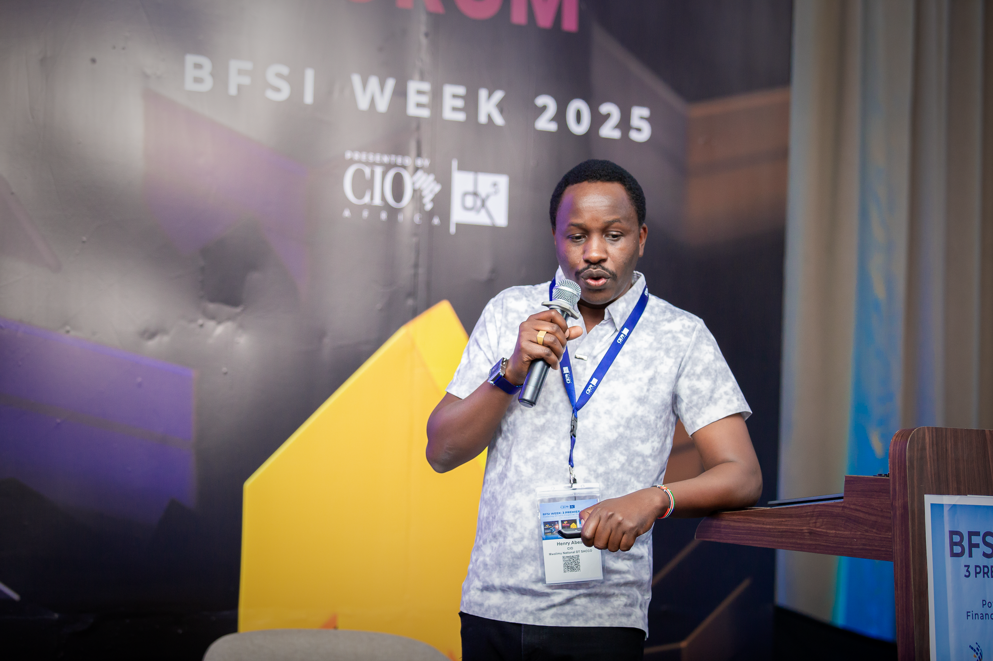 BFSI Presentation at Hyatt Regency in August 2025 on Digital Transformation