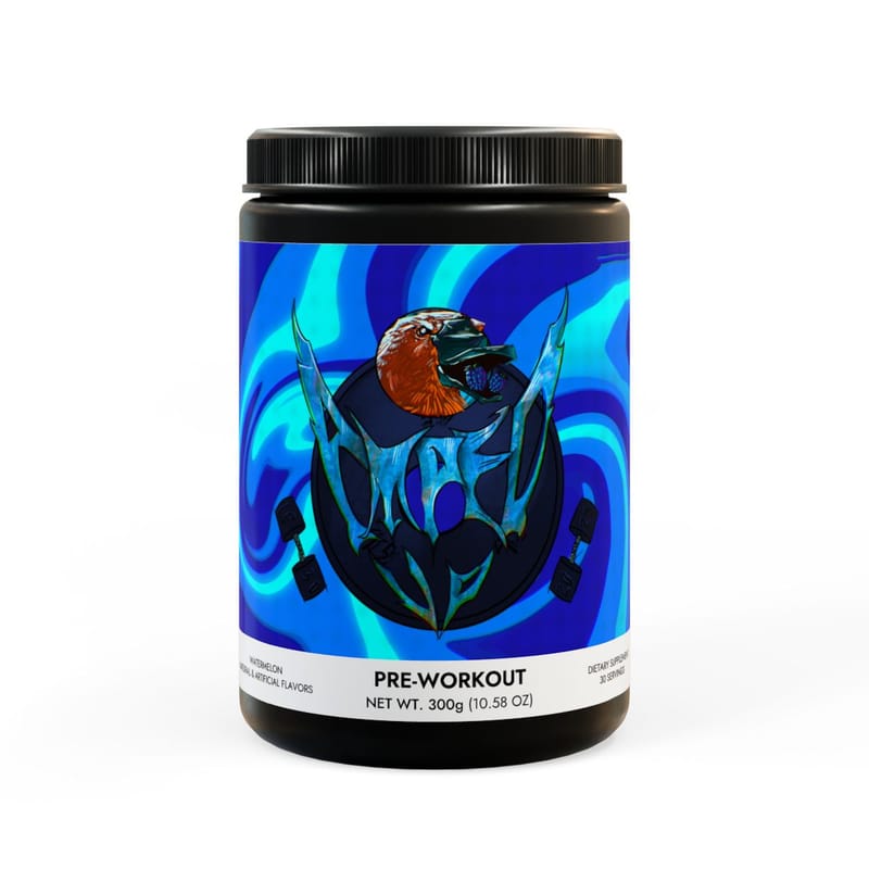 Hemohock Raspberry Pre Workout Blue Raspberry Pre-Workout | Amped-Up Electric Energy