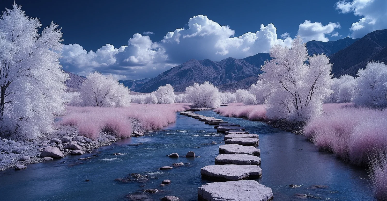 Infrared Digital Painting with Lexica #2