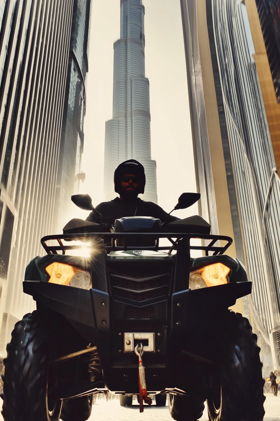 Midjourney Quad Bike