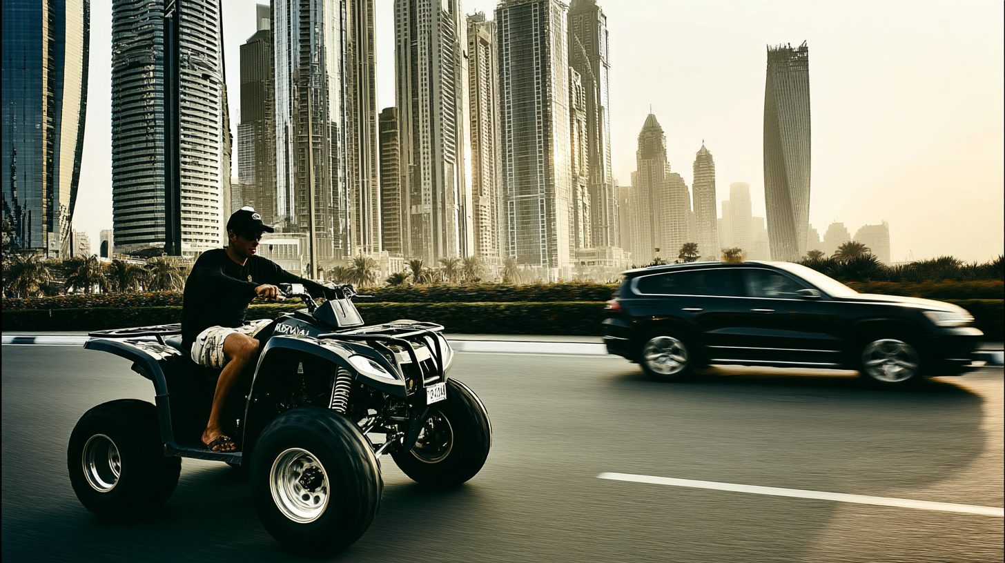 Midjourney Vibrant Dubai Cityscape