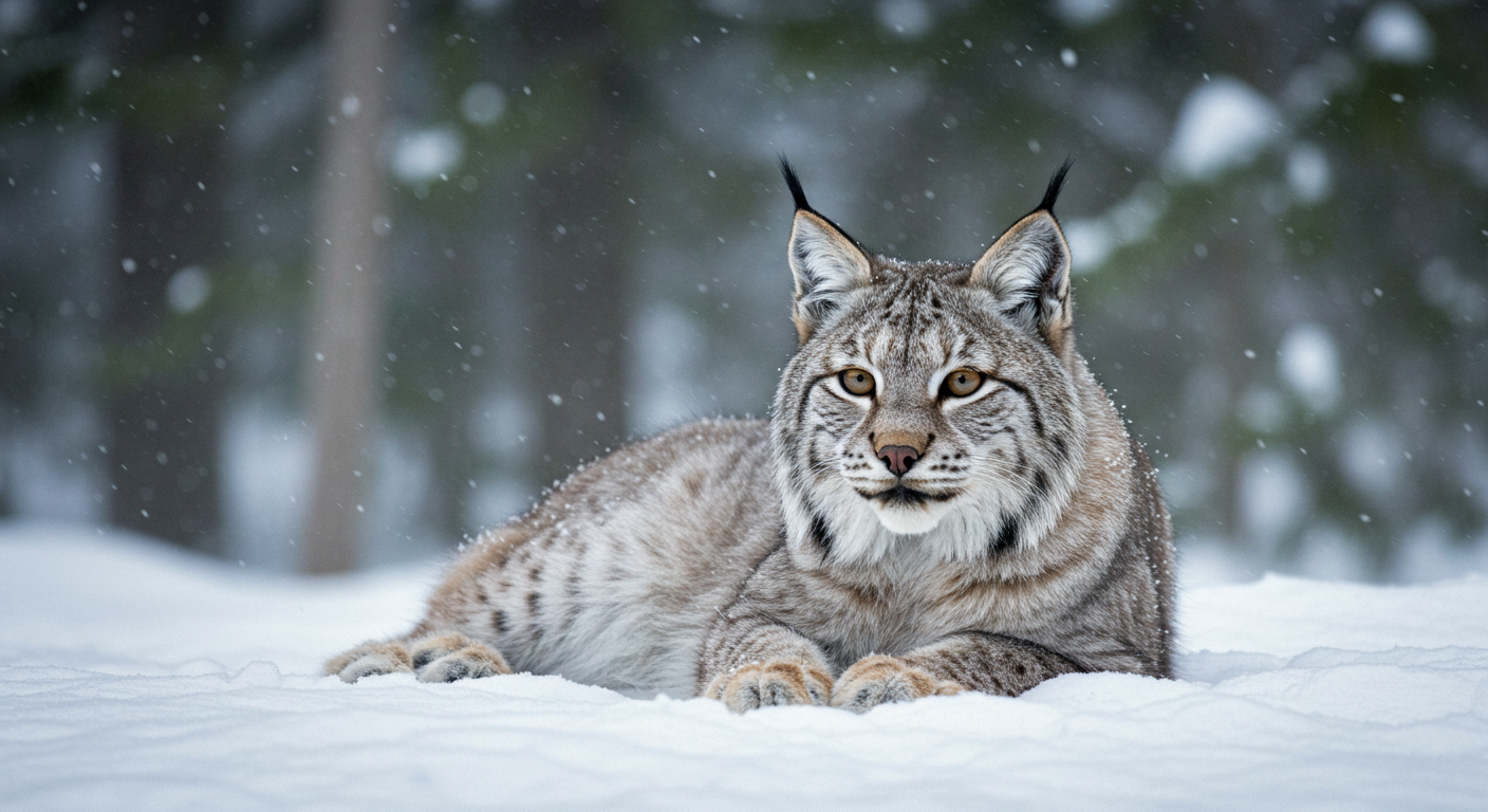 Luchs in Canada, Golden Ratio