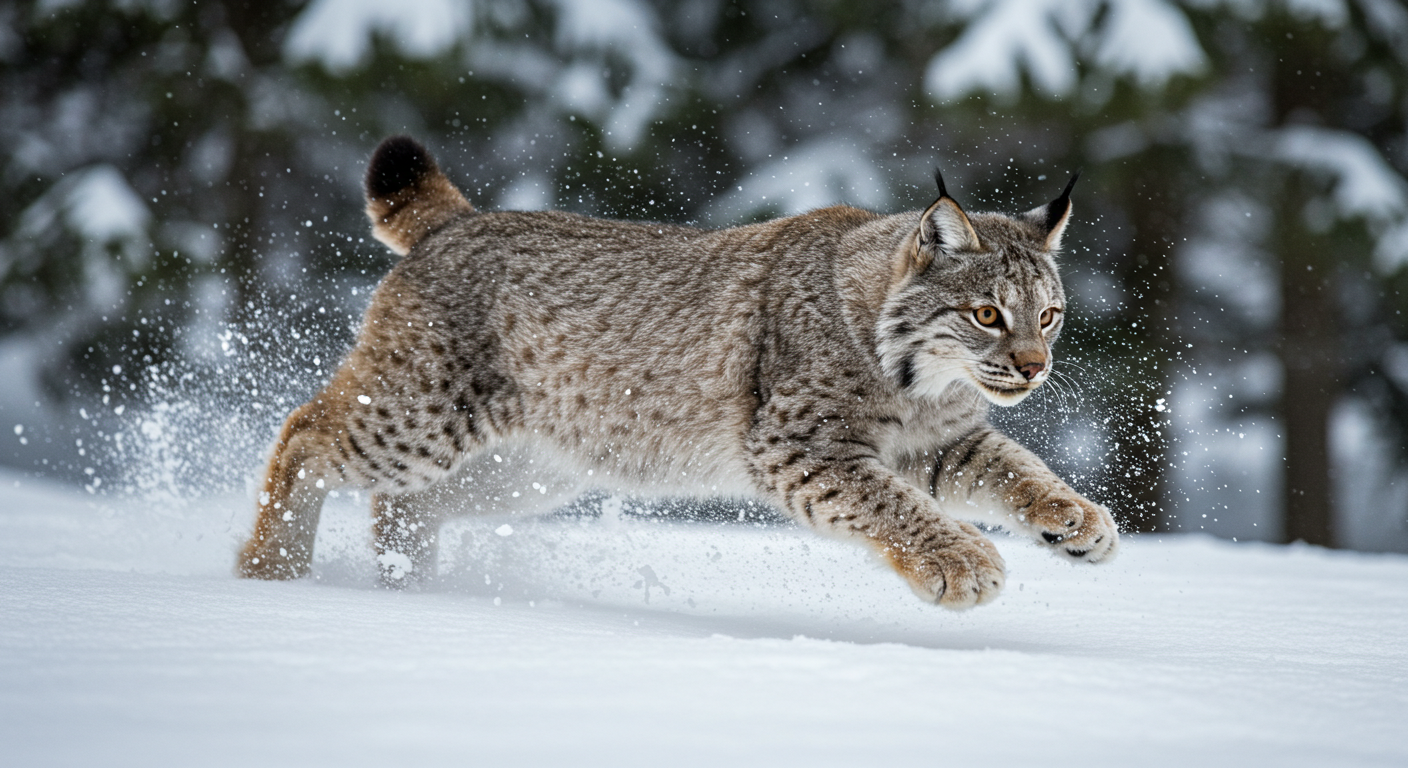Canadischer Luchs Motion
