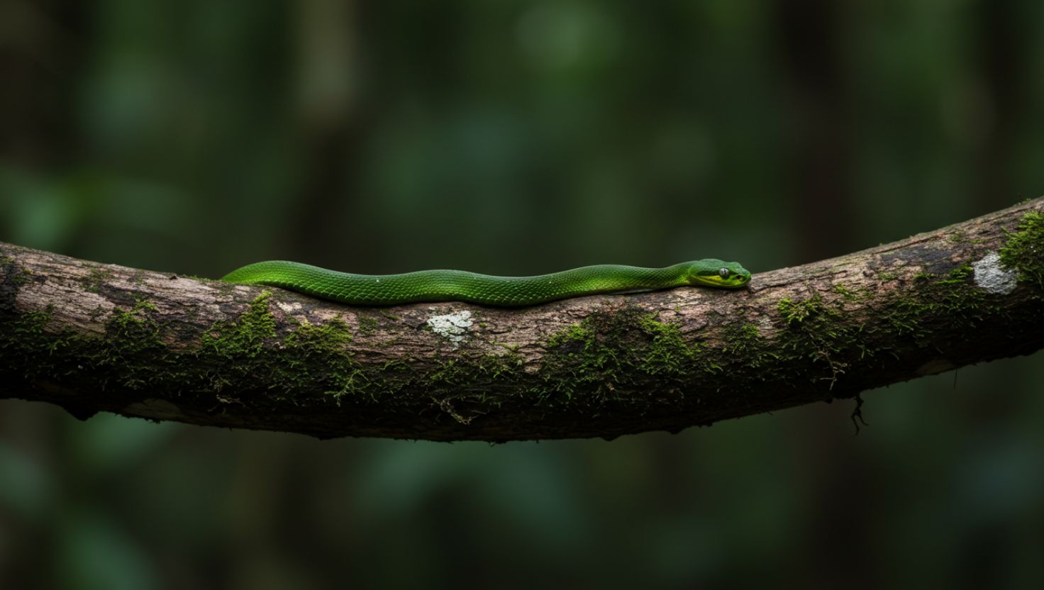 Green Viper - Horizontale Linie
