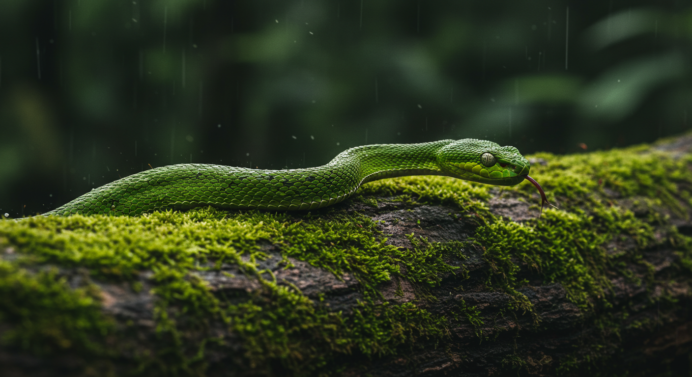 Green Viper - Diagonale LInie