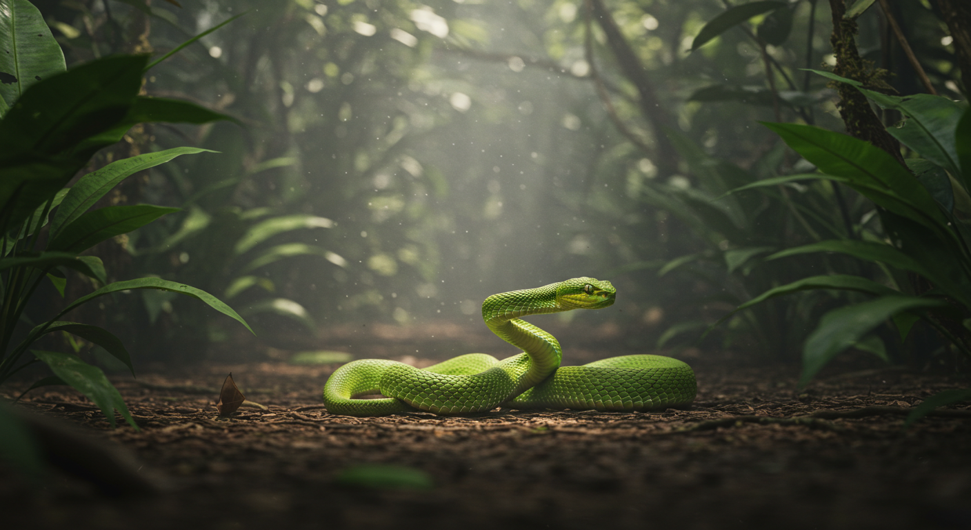Green Viper - Implizite Linien