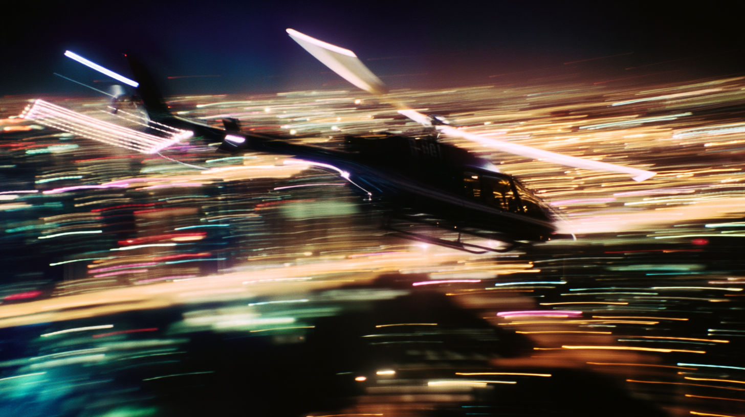 Light Trails - Midjourney
