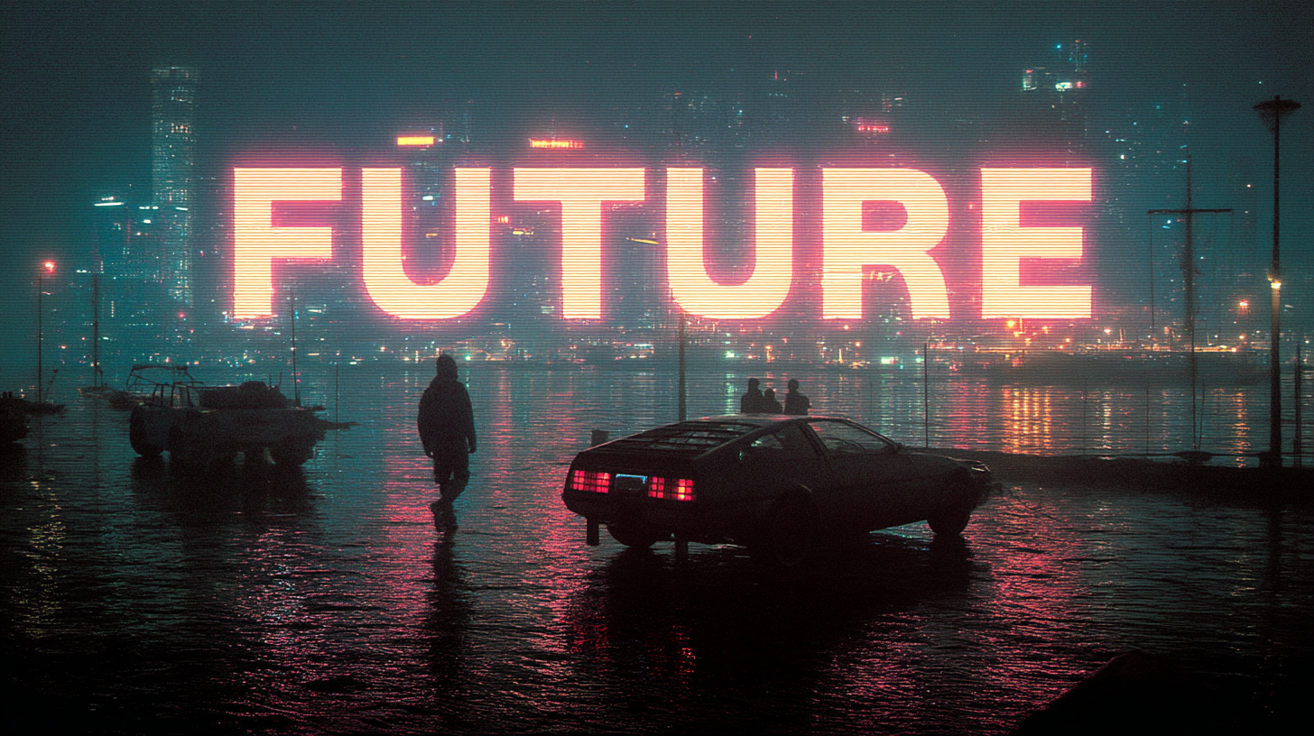 Chrome Text Future 