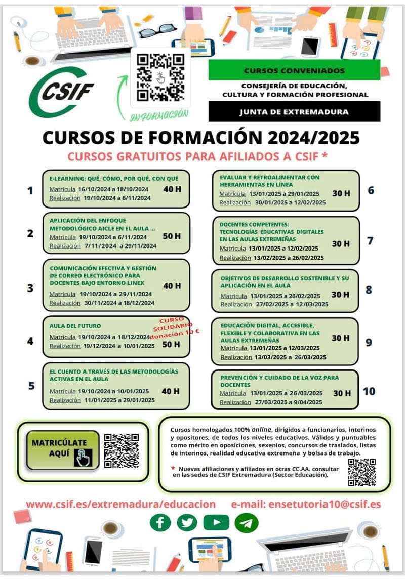 Curso "Prevención y Cuidado de la Voz para Docentes"