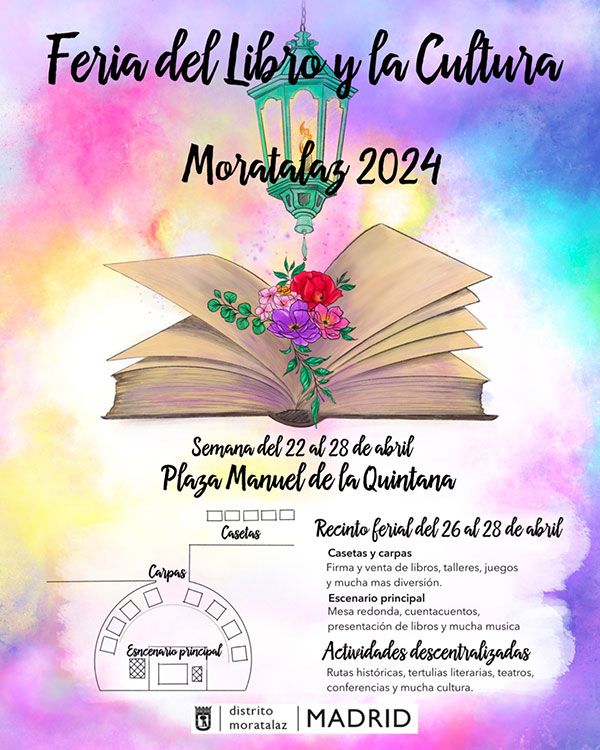 Actuación y lectura en recital. Moratalaz (Madrid)