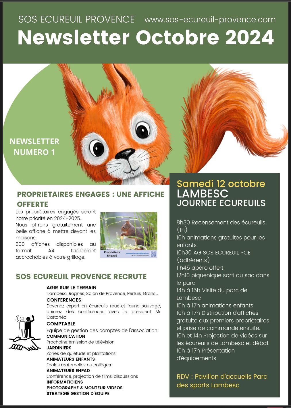 Newsletter octobre 2024