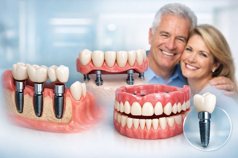Dental İmplant Destekli Dişsizlik Çözümleri