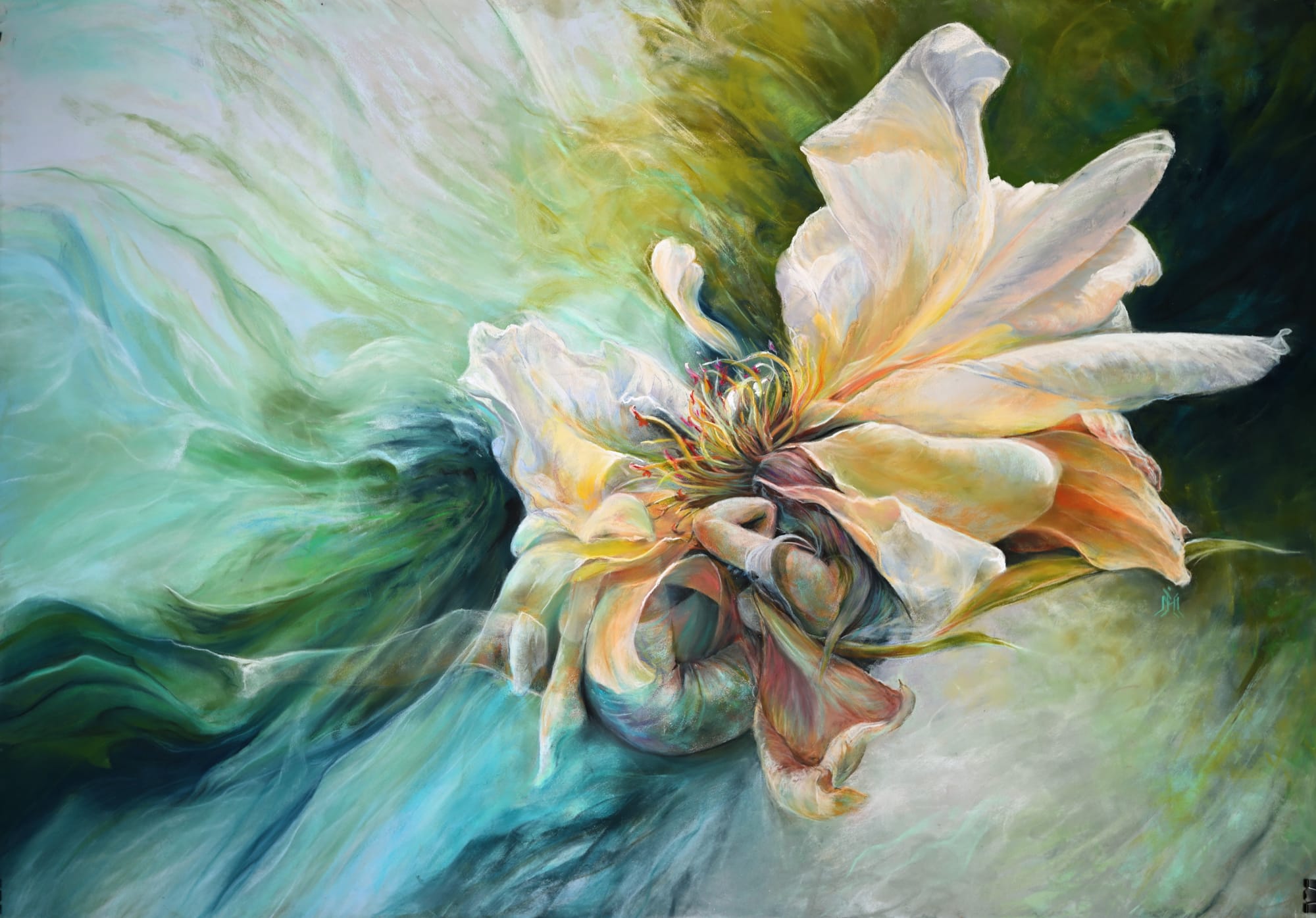 dans un coin de verdure